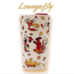 Loungefly Disney Mickey and Friends Fall Ceramic Travel Mug